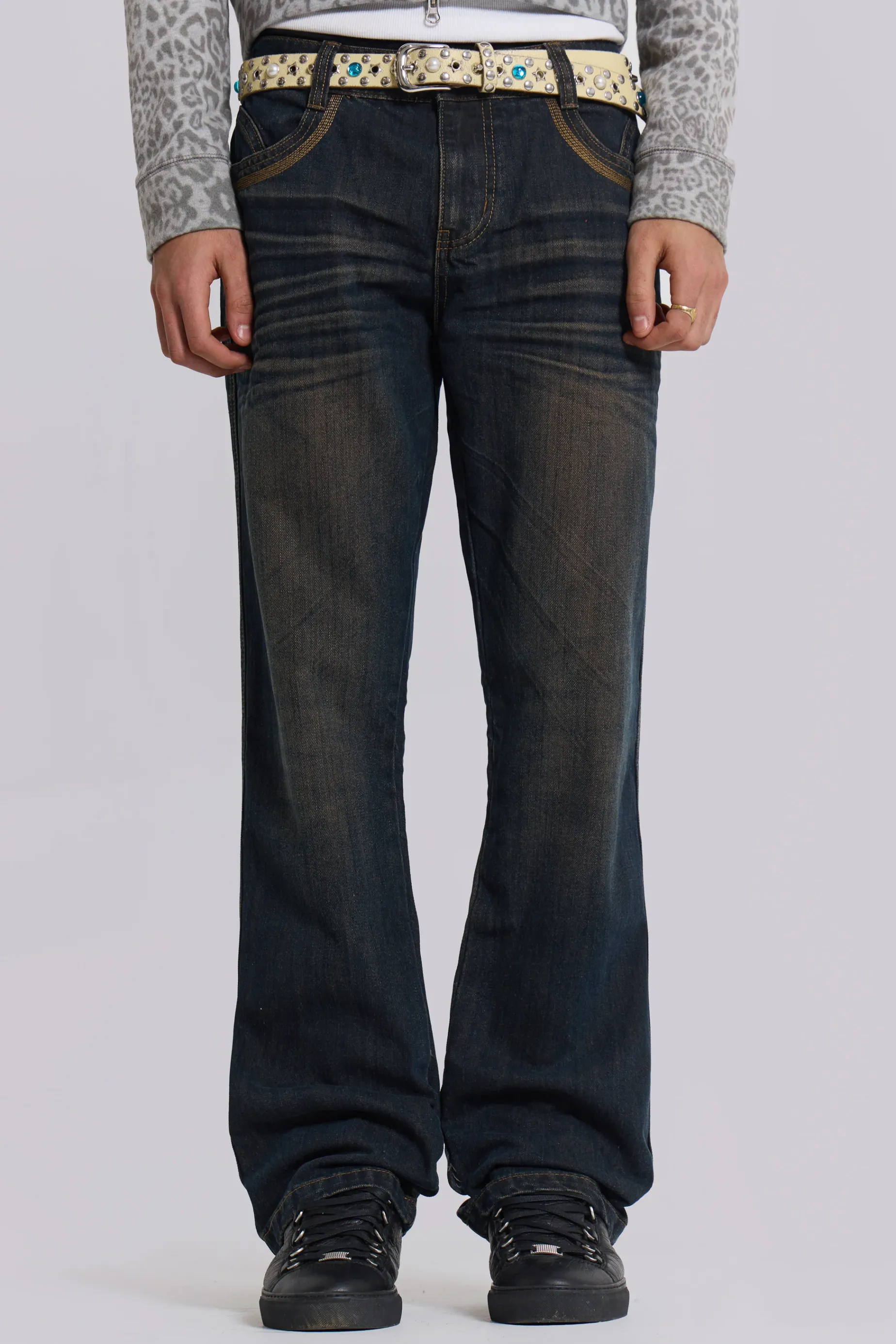 Jaded London Buster Jeans- Bootcut Jeans