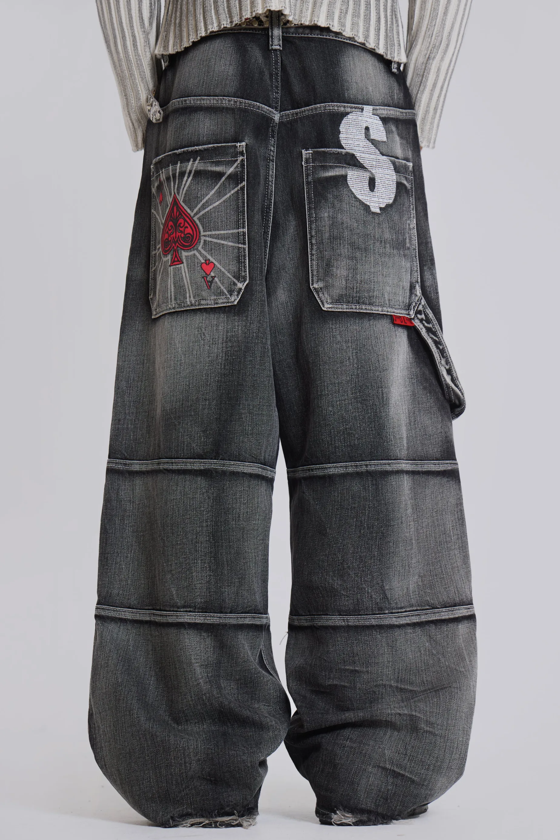 Jaded London Feeling Lucky XL Colossus Carpenter Jeans- Baggy Jeans | Colossus Jeans