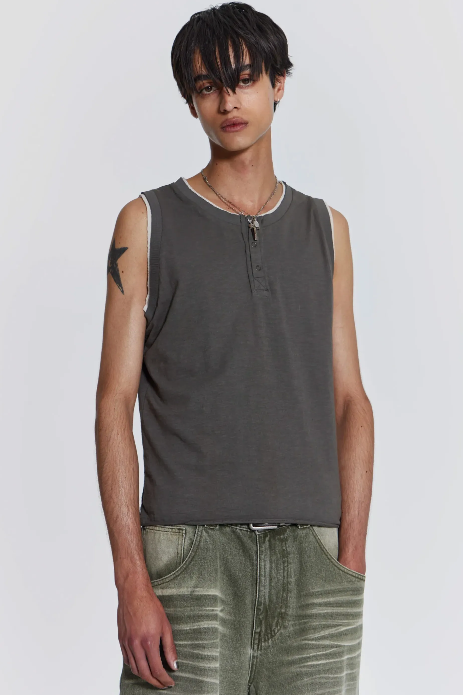 Jaded London Troupe Layered Tank- T-shirts & Vests | Tops